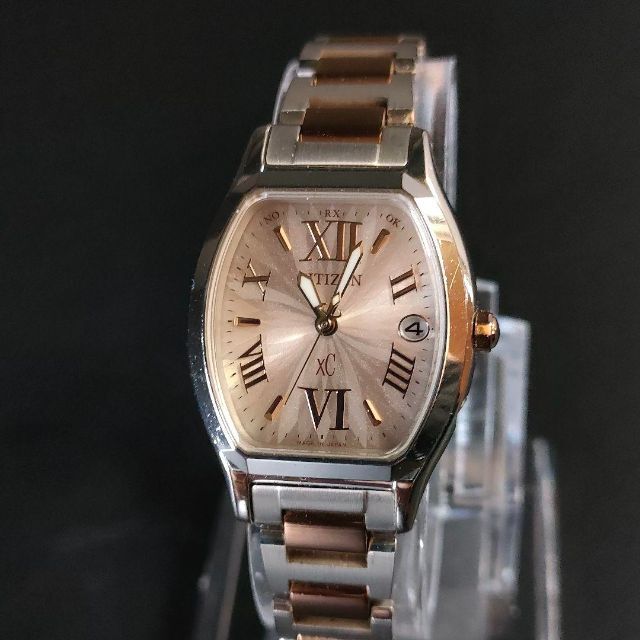 CITIZEN - 極美品【稼働品】CITIZEN シチズンXC H058ピンク シルバー