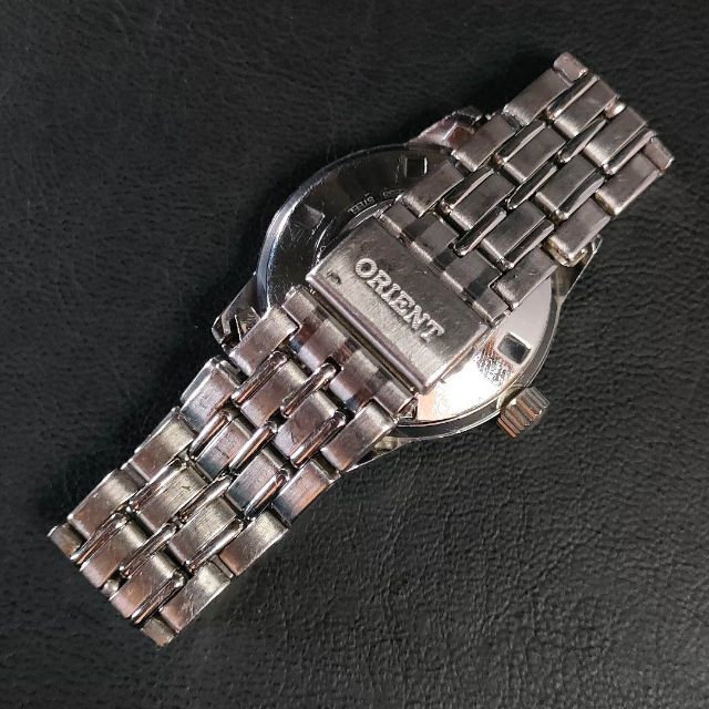 ORIENT(オリエント)の希少美品【稼働品】ORIENT　オリエント　ネイビー　ブルー　PF0D　自動巻き メンズの時計(腕時計(アナログ))の商品写真