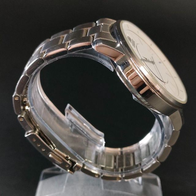 希少【稼働品】ORIENT オリエントER02 ホワイト レインボー 虹 自動巻