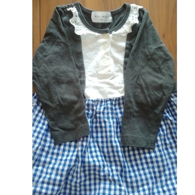 WILL MERY(ウィルメリー)のWILL MERY   95 ワンピース キッズ/ベビー/マタニティのキッズ服女の子用(90cm~)(ワンピース)の商品写真