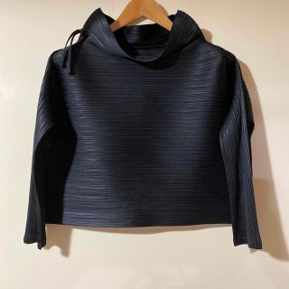 プリーツプリーズイッセイミヤケ(PLEATS PLEASE ISSEY MIYAKE)のプリーツプリーズ　カンタービレ　トップス　ブラック(カットソー(長袖/七分))