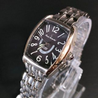 シチズン(CITIZEN)の美品【稼働品】シチズン　XCクロスシー　H330　ブラック　トノー　ソーラー(腕時計)