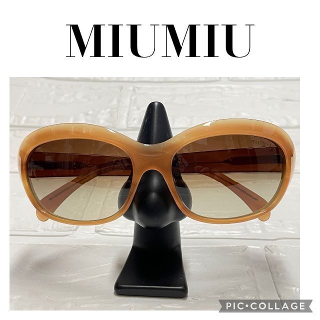 miumiu(ミュウミュウ)のMIUMIUミュウミュウ　サングラス　送料無料 レディースのファッション小物(サングラス/メガネ)の商品写真