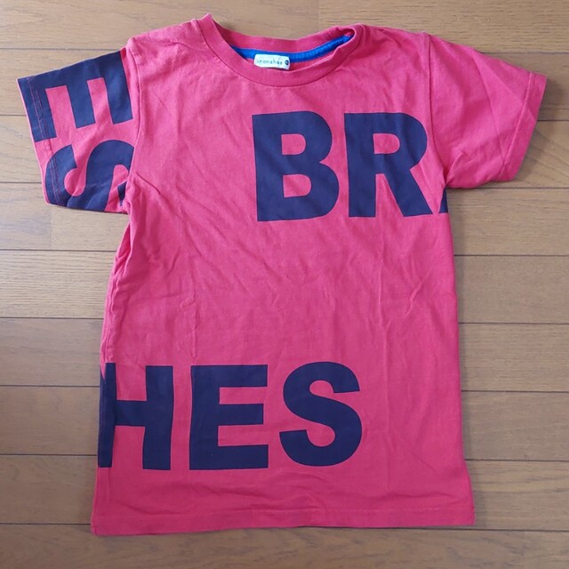Branshes(ブランシェス)のブランシェス ロゴ 半袖Tシャツ 赤 150 キッズ/ベビー/マタニティのキッズ服男の子用(90cm~)(Tシャツ/カットソー)の商品写真