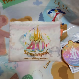 ディズニー(Disney)のディズニー　40周年　ドリームゴーラウンド　エコバッグ　新品(エコバッグ)