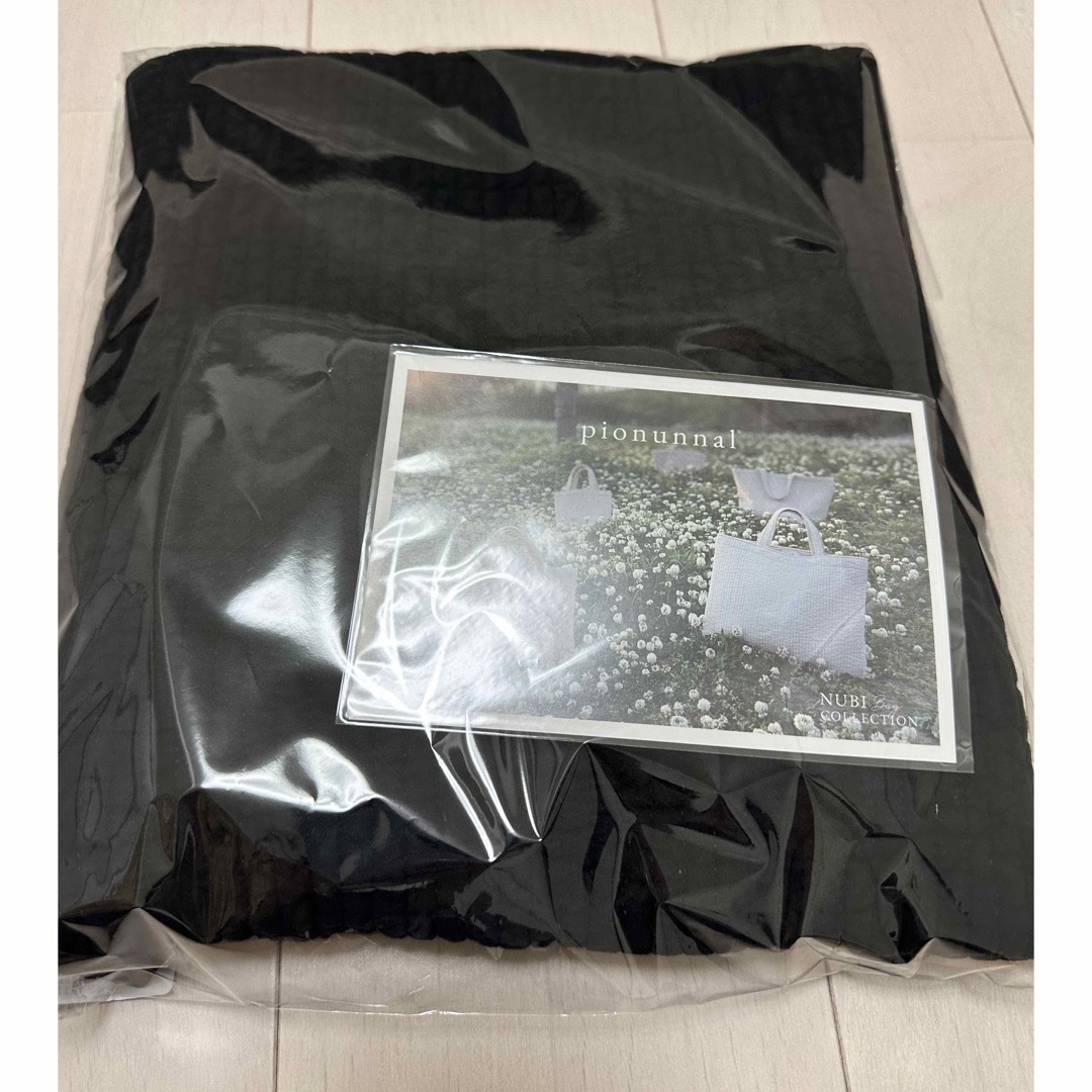ReSTART pionunnal ピオヌンナル リスタート ブラック黒 レディースのバッグ(トートバッグ)の商品写真