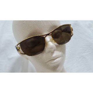 正規レア フェンディ クラシックオールド ウェリントン メタルコンビサングラス茶