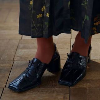 アメリヴィンテージ(Ameri VINTAGE)のUND 2WAY SQUARE LOAFERS(ローファー/革靴)