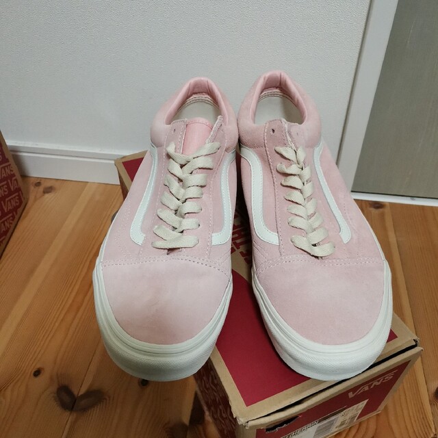 【早い者勝ち値引き未使用】VANS Old Skool ピンクスウェード30cm