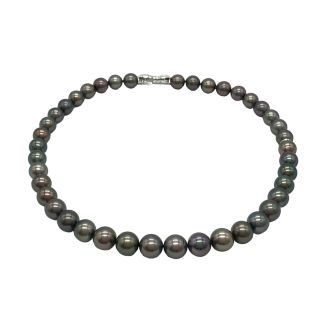 ミキモト(MIKIMOTO)のミキモト MIKIMOTO ブラックパールネックレス ネックレス レデ【中古】(ネックレス)