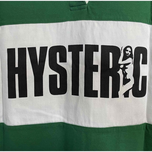 HYSTERIC GLAMOUR(ヒステリックグラマー)の正規店購入 HYSTERIC GLAMOUR 緑/白 サイズFREE レディースのトップス(Tシャツ(半袖/袖なし))の商品写真