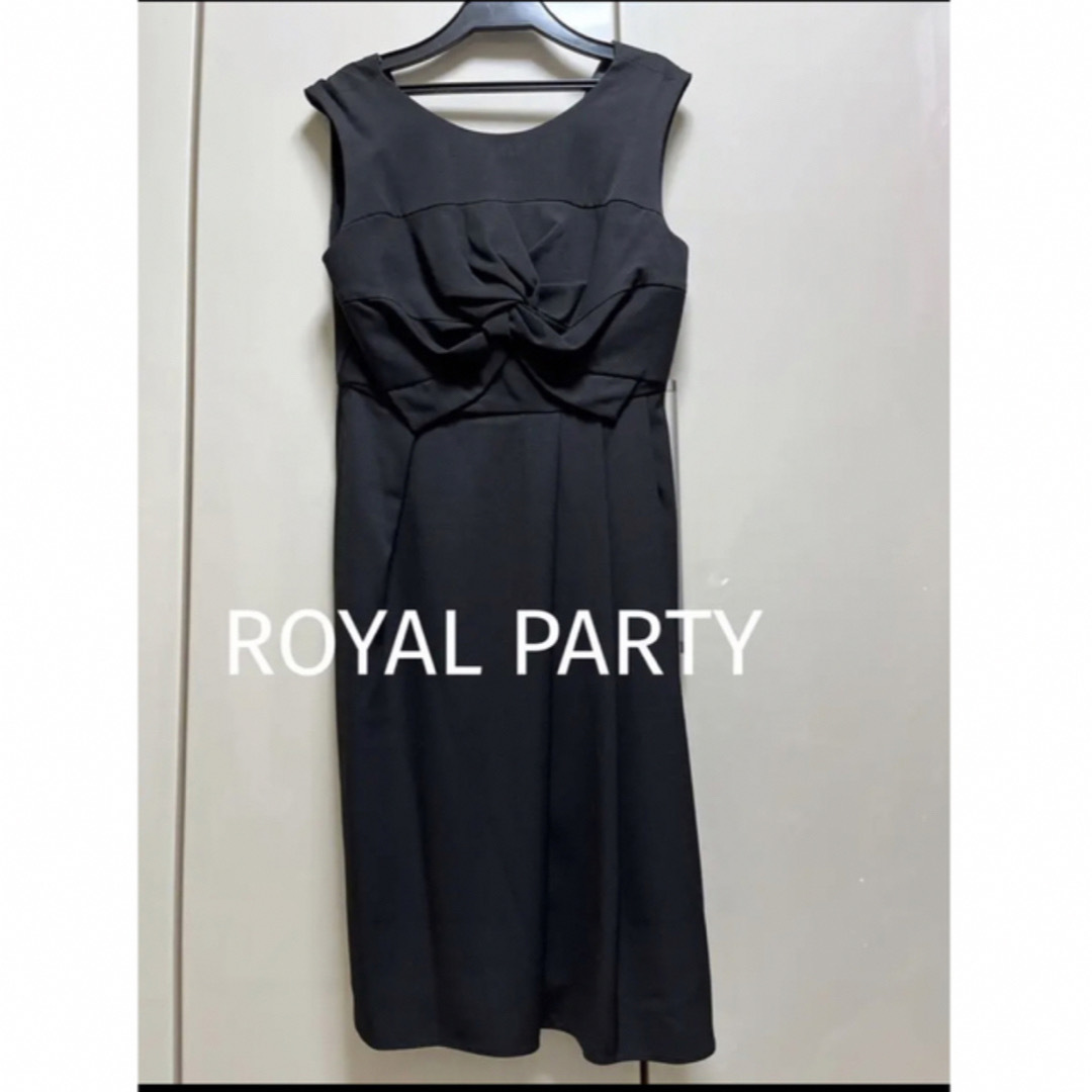 ROYAL PARTY(ロイヤルパーティー)の新品タグ付❤️ロイヤルパーティー　マジョリカプリーツブラウス レディースのトップス(カットソー(半袖/袖なし))の商品写真