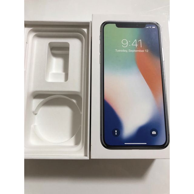 iPhoneX Silver 256GB SIMフリー