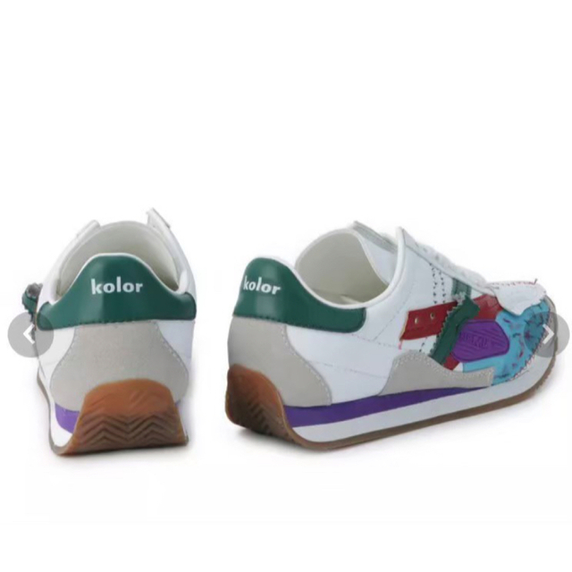 カラー スニーカー kolor sneaker-