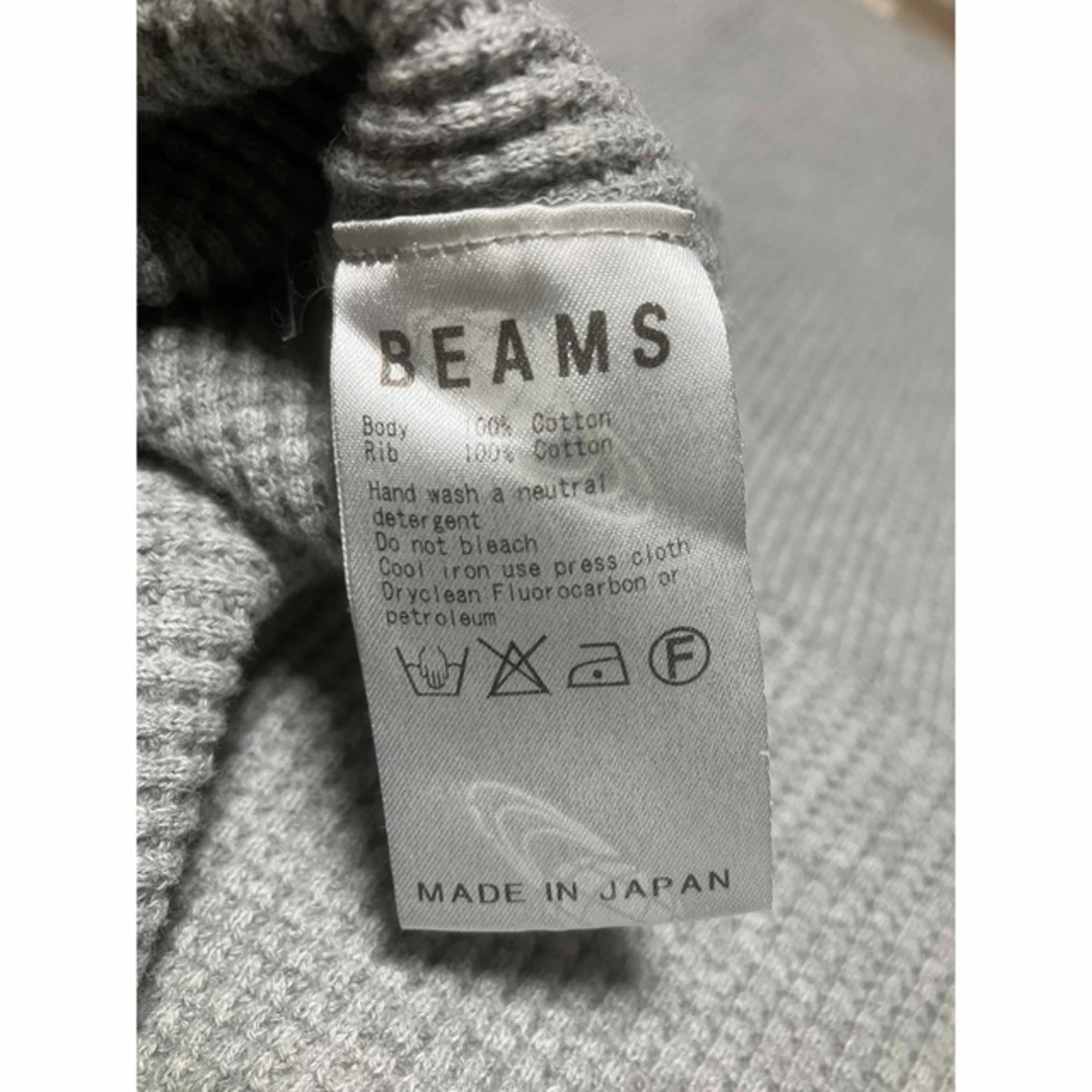 BEAMS(ビームス)のBEAMS コットン100% トップス レディースのトップス(Tシャツ(長袖/七分))の商品写真