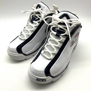 フィラ(FILA)のフィラ グラントヒル ホワイト ハイカットスニーカー 23.5(スニーカー)