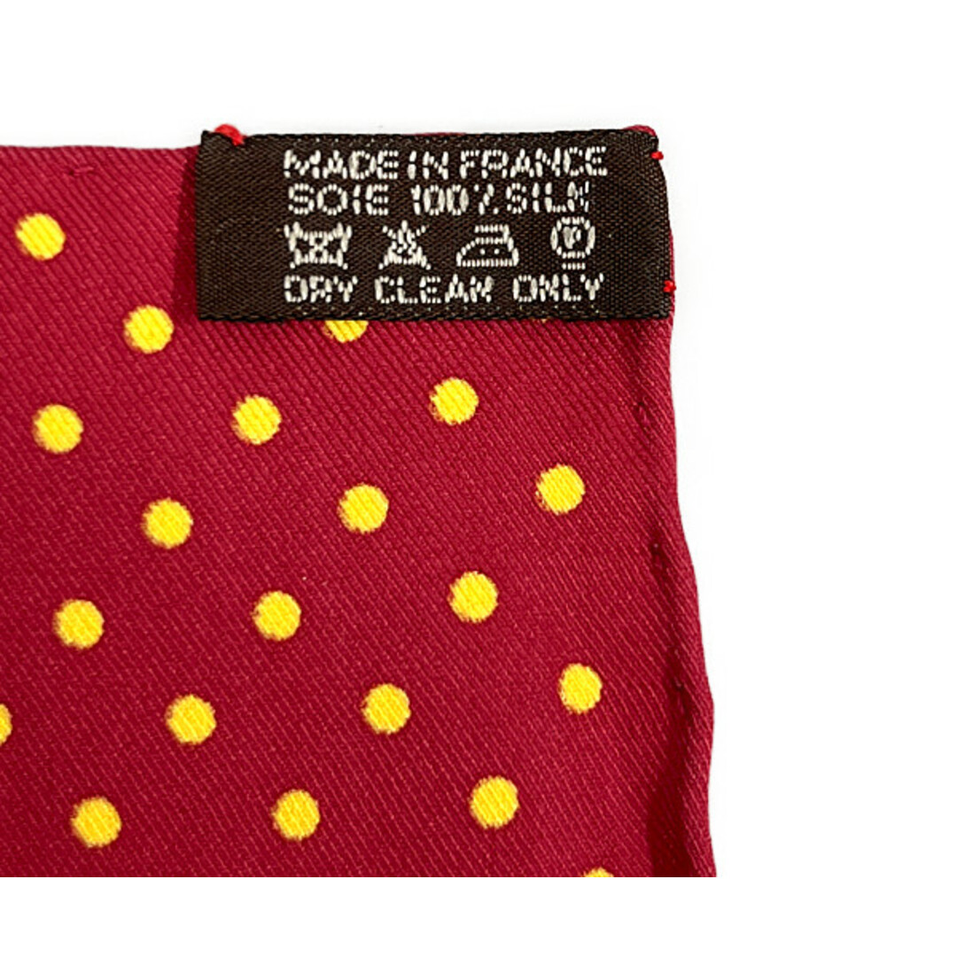 HERMES エルメス シルク スカーフ カレ70 Clic Clac a Pois クリック