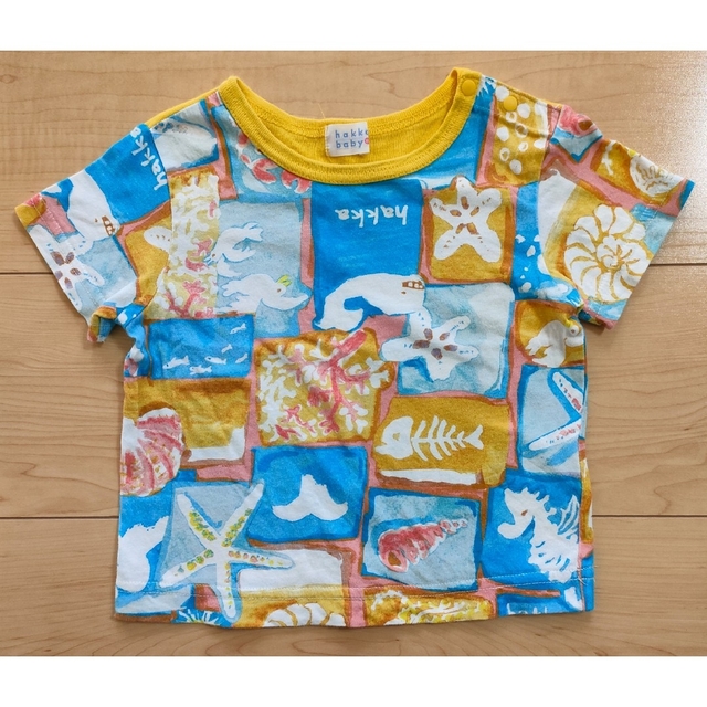 hakka baby(ハッカベビー)のhakka baby Tシャツ 80 キッズ/ベビー/マタニティのベビー服(~85cm)(Ｔシャツ)の商品写真