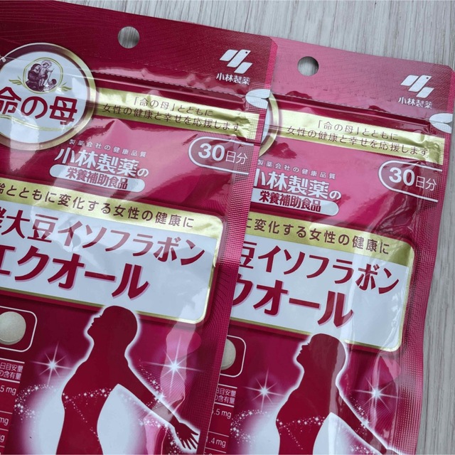 小林製薬(コバヤシセイヤク)の小林製薬の栄養補助食品 発酵大豆イソフラボン エクオール 30粒 コスメ/美容のダイエット(ダイエット食品)の商品写真