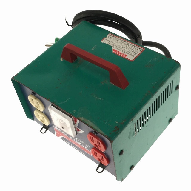 ☆中古品☆NICHIDO 日動工業 100V ハイパワー昇圧器 M-E20 昇圧 ☆中古品☆NICHIDO 日動工業 100V ハイパワー昇圧器 M-E20 昇圧