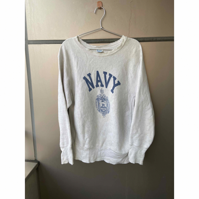 スペシャル！ リバースウィーブ 70s NAVY スウェット 染み込み