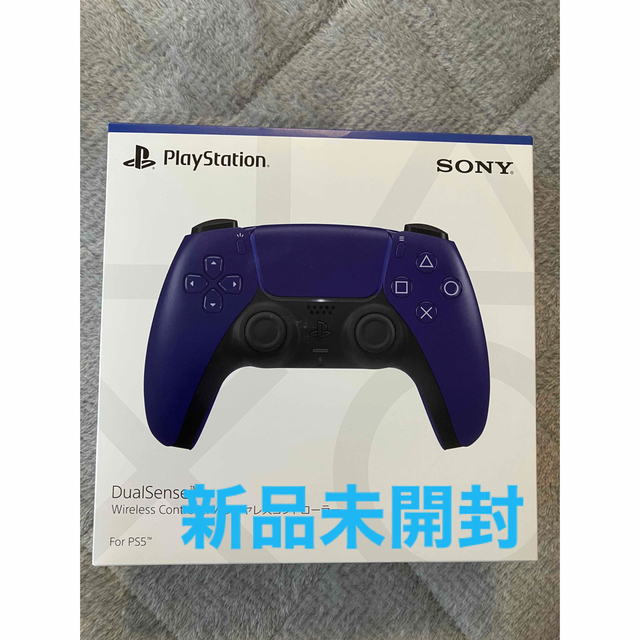 PS5 DualSenseワイヤレスコントローラ　ブルー エンタメ/ホビーのゲームソフト/ゲーム機本体(その他)の商品写真