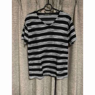 ヴァンスエクスチェンジ(VENCE EXCHANGE)のヴァンスエクステェンジ　Tシャツ　M ボーダー　(Tシャツ/カットソー(半袖/袖なし))