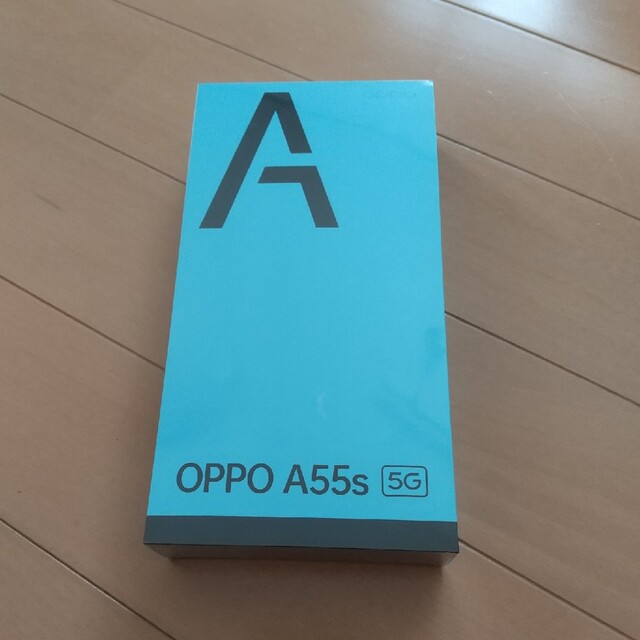 【新品 未開封】 OPPO SIMフリースマートフォン A55S 5G グリーン