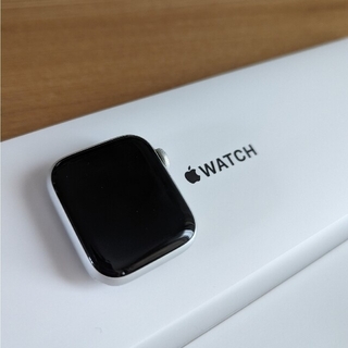 アップルウォッチ(Apple Watch)のApple Watch Series 6 GPSモデル 40mm ホワイト(その他)