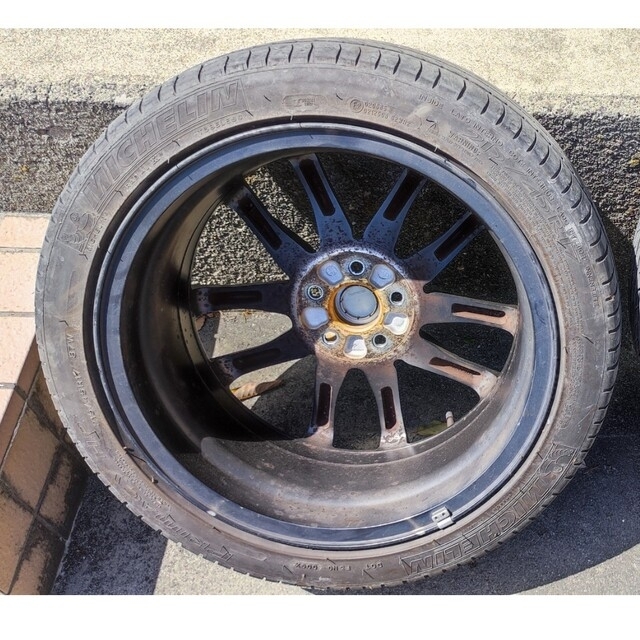 スバル BRZ ZC6 17インチ純正ホイール、タイヤの通販 by れおくん スバbrz zc6 (トヨタ)純正ホイール タイヤ 215 45 R17