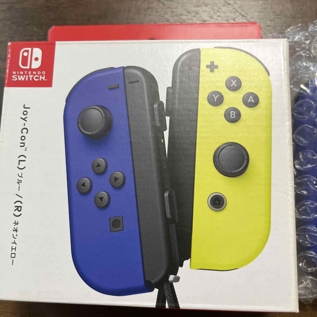 任天堂純正Switch Joy-Conブルーネオンイエロー新品