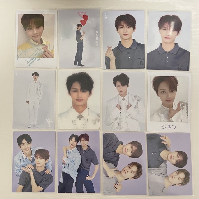 seventeen ジュン トレカ ドームツアー SVT コンプ エンタメ/ホビーのタレントグッズ(アイドルグッズ)の商品写真