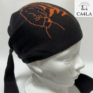 カシラ(CA4LA)の【新品】CA4LAカシラ日本製 ハワイアンガール模様織り 新感覚バンダナキャップ(キャップ)