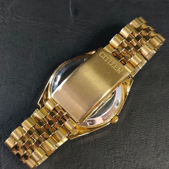極美品【稼働品】CITIZEN シチズン ゴールド 自動巻き 21石 イーグル-