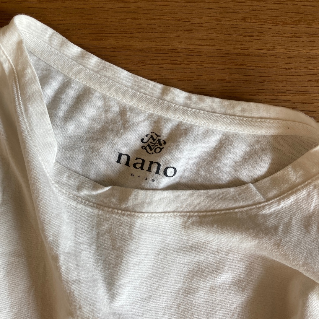 nano・universe(ナノユニバース)のナノユニバース　白Tシャツ　ROOM903  キャミソール　重ね着コーデ　 キッズ/ベビー/マタニティのキッズ服女の子用(90cm~)(Tシャツ/カットソー)の商品写真