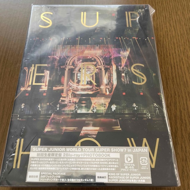 SUPER JUNIOR(スーパージュニア)のSUPER JUNIOR SS7日本　Blu-ray エンタメ/ホビーのDVD/ブルーレイ(ミュージック)の商品写真