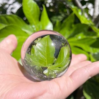 Aランク 無垢玉☆鑑定書付き☆最高品質☆無色透明☆天然水晶玉272g