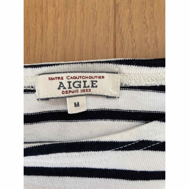 AIGLE(エーグル)のAIGLE エーグル  ボーダーカットソー レディースのトップス(カットソー(長袖/七分))の商品写真