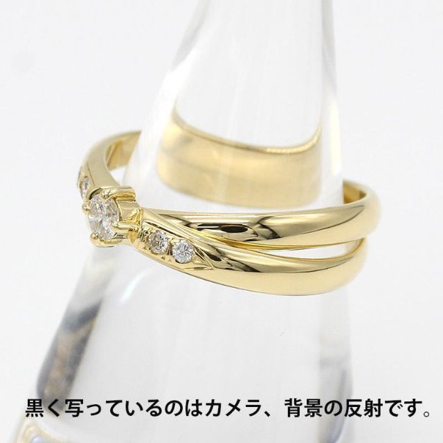 美品 ダイヤモンド 0.16ct 2連 リング K18 指輪 A00729 | legaleagle.co.nz