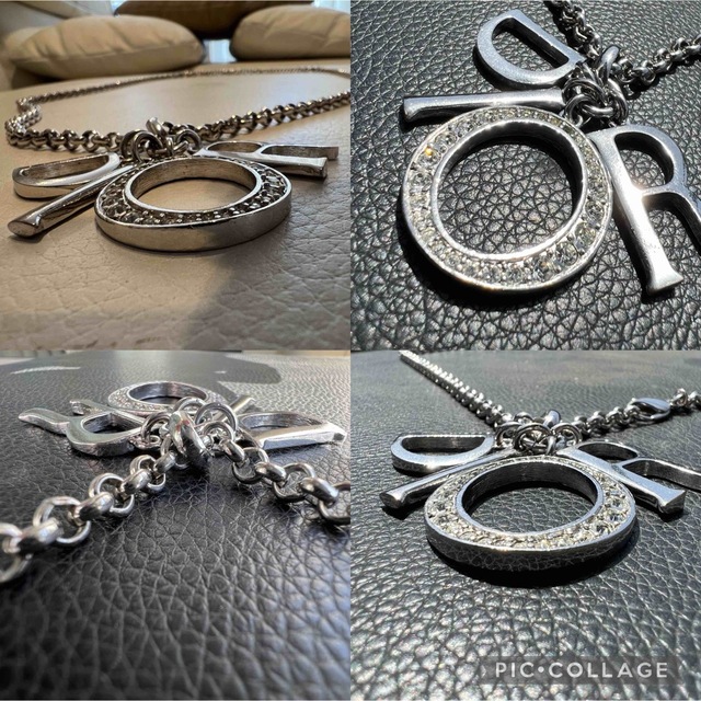 Christian Dior レア ネックレス ロゴ ネックレス ヴィンテージ Christian Dior レア ネックレス ロゴ ネックレス ヴィンテージ