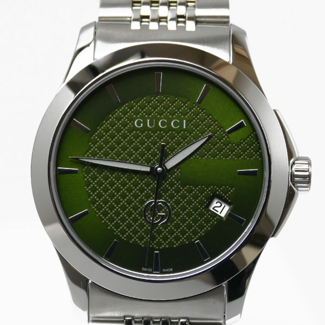 GUCCI グッチ G-TIMELESS 腕時計 電池式 YA1264108 メンズ【中古】【美