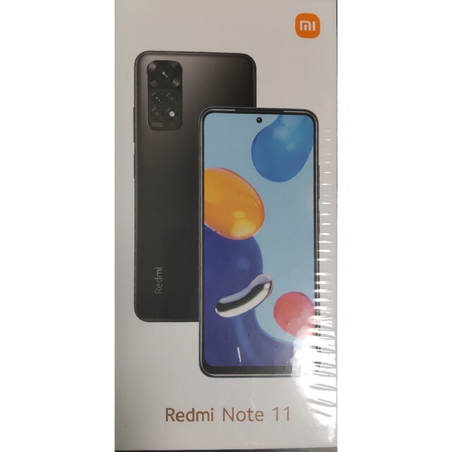 未開封新品 Redmi Note 11GraphiteGrayスマホ/家電/カメラ