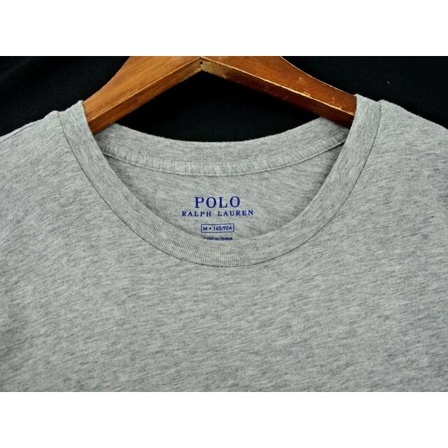 Ralph Lauren(ラルフローレン)のPOLO RALPH LAUREN ポロ ラルフローレン プリント Tシャツ sizeM/グレー ■◆ レディース レディースのトップス(Tシャツ(半袖/袖なし))の商品写真