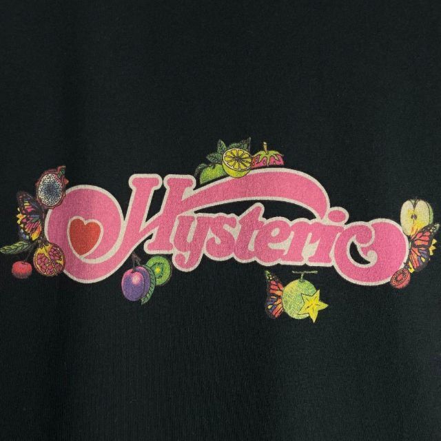 【即完売モデル】ヒステリックグラマー☆センターガールフルーツロゴ入りtシャツ
