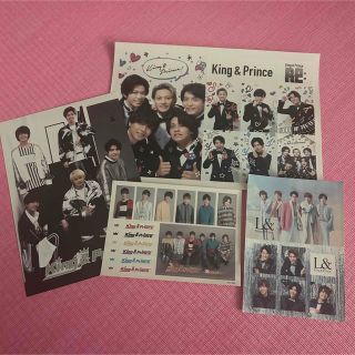 King&Prince 特典 シール ポストカード(アイドルグッズ)