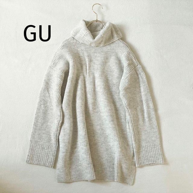 GU(ジーユー)のジーユー*GU タートルネックセーター*ニット　小さいサイズ　ゆったり系 レディースのトップス(ニット/セーター)の商品写真