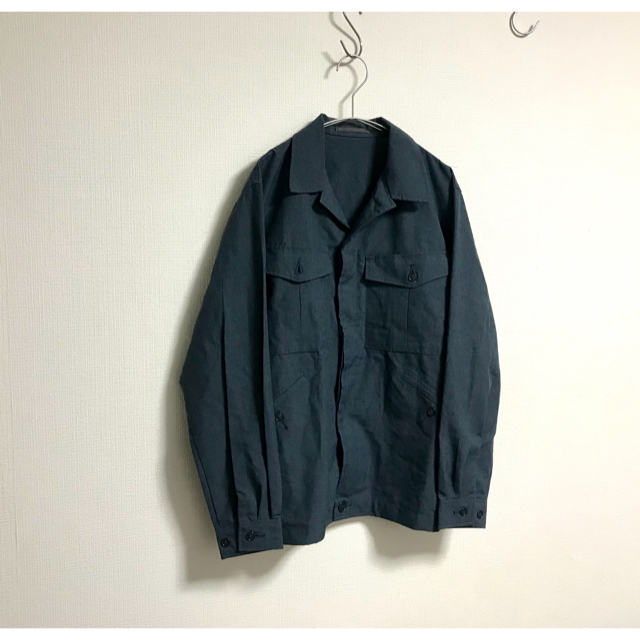 JR(ジェイアール)の古着 旧国鉄 現JR ワークジャケット 制服 薄手 作業着 ビンテージ メンズのジャケット/アウター(ブルゾン)の商品写真