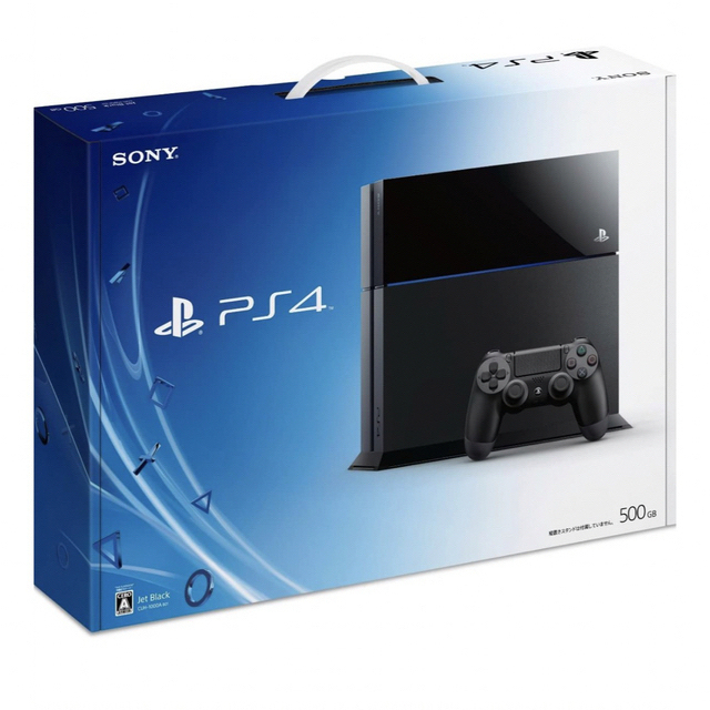 PlayStation4(プレイステーション4)のSONY PlayStation4 本体セット CUH-1000AB01 エンタメ/ホビーのゲームソフト/ゲーム機本体(家庭用ゲーム機本体)の商品写真