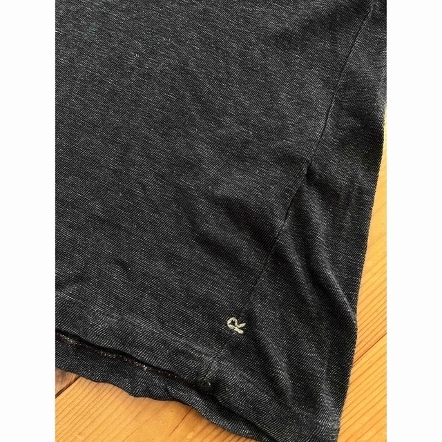 45rpm(フォーティーファイブアールピーエム)の45rpmインディゴガーゼTシャツ　メンズサイズ4 メンズのトップス(Tシャツ/カットソー(半袖/袖なし))の商品写真