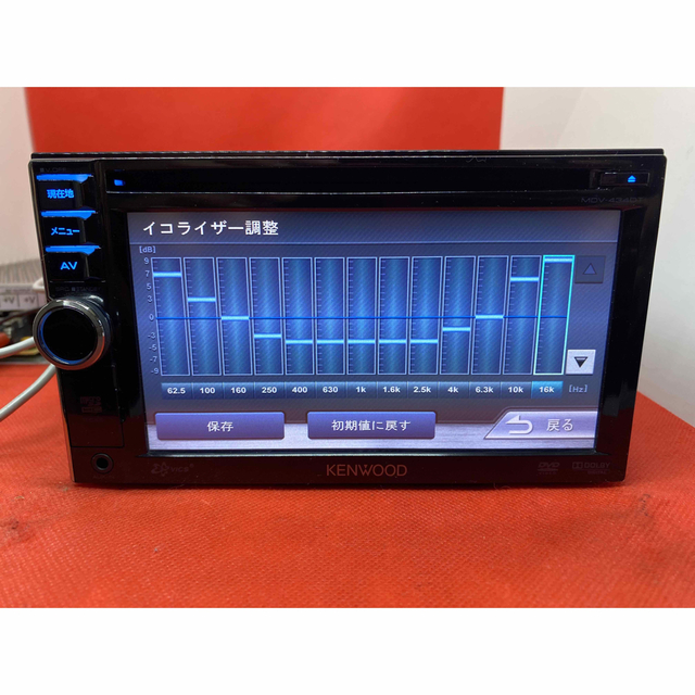 割引クーポン KENWOOD KENWOOD 簡単操作 簡単操作 MDV-434DT MDV-434DT フルセグ 新品バックカメラ付き